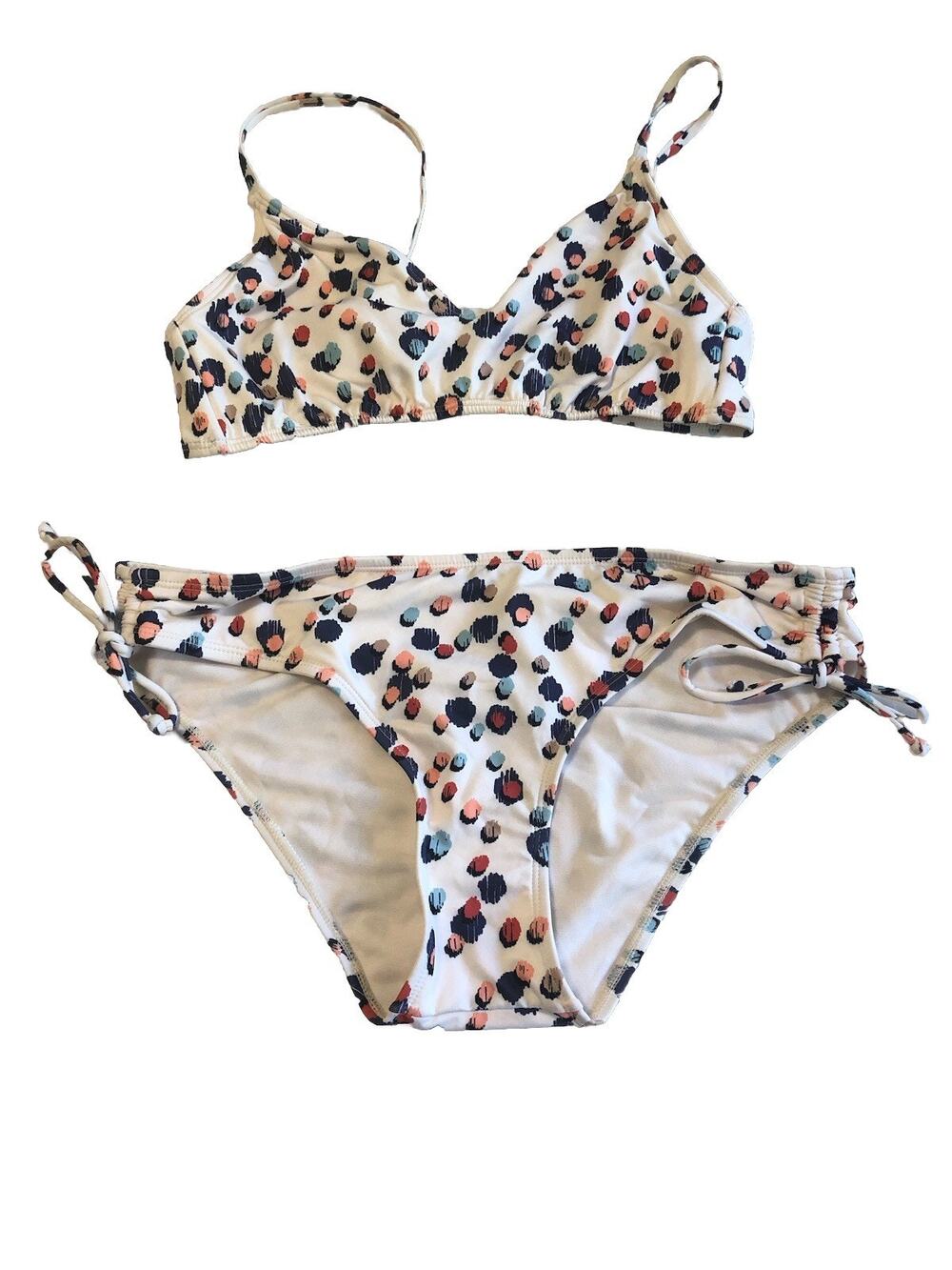 Hurley Body Cuerpo Multicolor Dot Bikini Size M/L